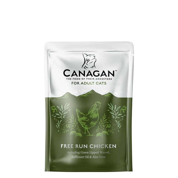 Canagan Free Run Chicken Cat Pouches 8x85g Grain Free-Whitley Bay Pet Supplies