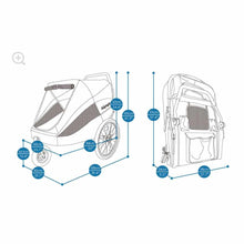 InnoPet Hercules 2.0 Extra Large Dog Stroller 50Kg-Whitley Bay Pet Supplies