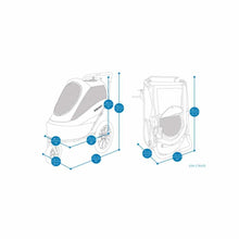 InnoPet Sporty Deluxe Dog Stroller 30Kg Capacity Rain Cover-Whitley Bay Pet Supplies