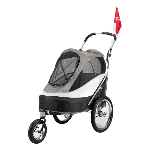InnoPet Sporty Deluxe Dog Stroller 30Kg Capacity Rain Cover-Whitley Bay Pet Supplies