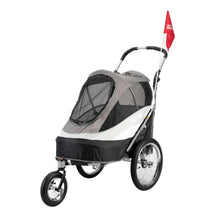 InnoPet Sporty Deluxe Dog Stroller 30Kg Capacity Rain Cover-Whitley Bay Pet Supplies