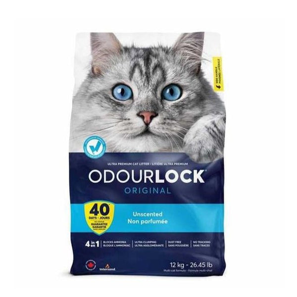 Intersand Odourlock Unscented Cat Litter 6 Kg Ultra Low Dust-Whitley Bay Pet Supplies